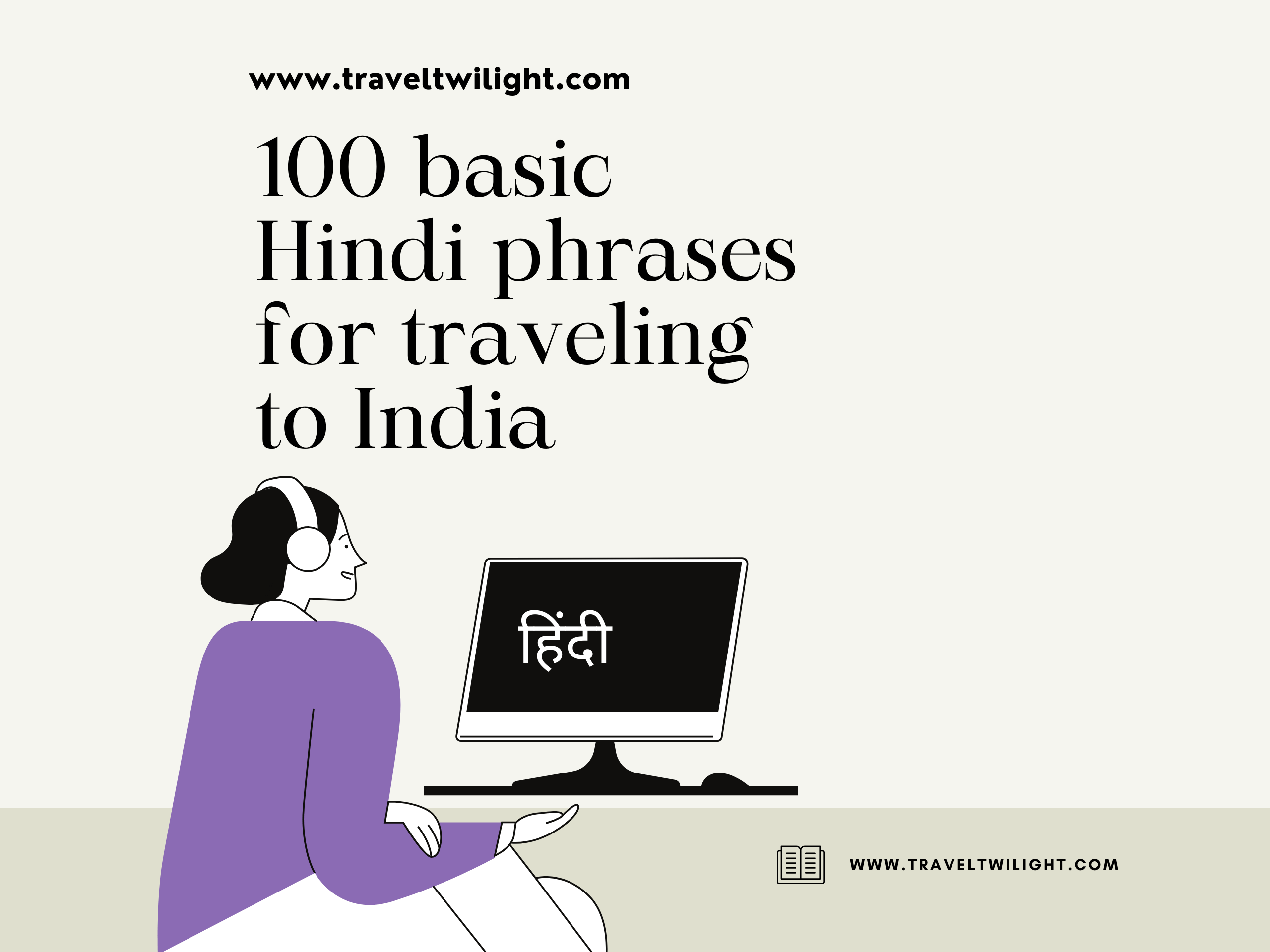 hindi phrases for travellers